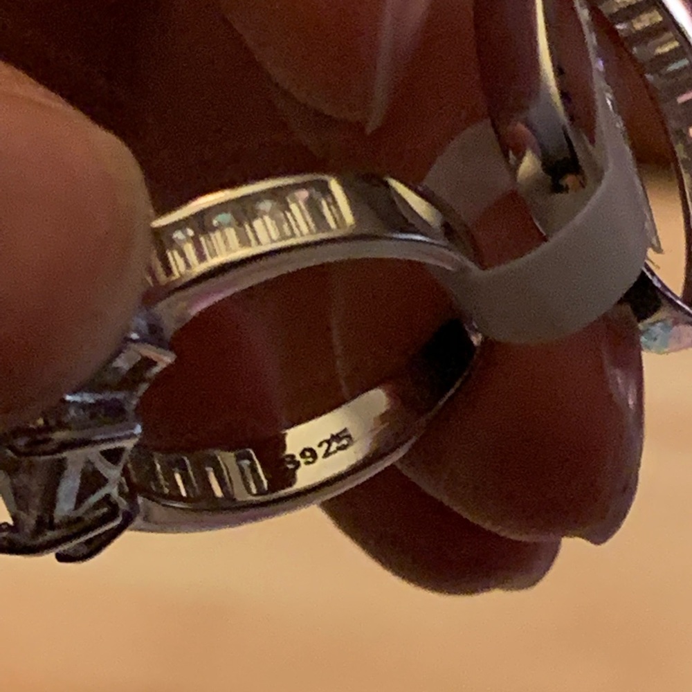 ‼️LAST CHANCE‼️ STERLING SILVER 2 PIECE BRIDAL SET - Picture 11 of 11
